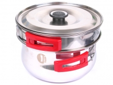 LJ-9012 Camping Cooking Pot Cookware Set